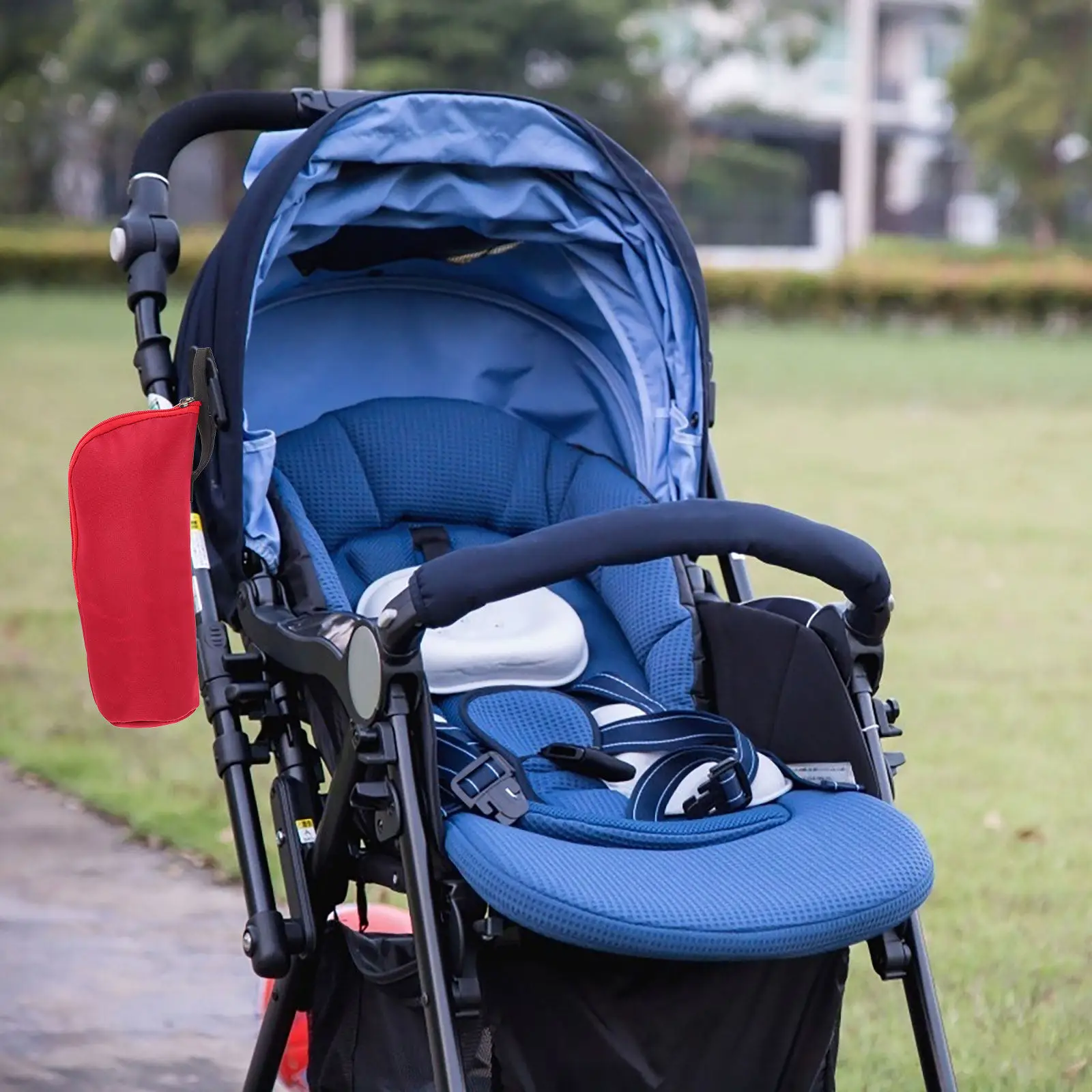 

1Set Baby Milk Bottle Thermal Bag Insulated Aluminum Foil Lining Warm Feeding Bottle Pouch Travel Portable Stroller Accessories