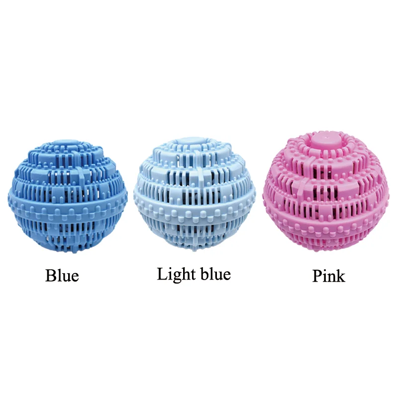 

Reusable Plastic Laundry Cleaning Ball, Anti Entanglement Washing, Negative Ion Molecular Cleaning Tool, Color Random