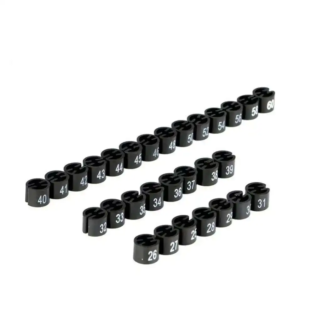 20 Pcs Plastic Numb…