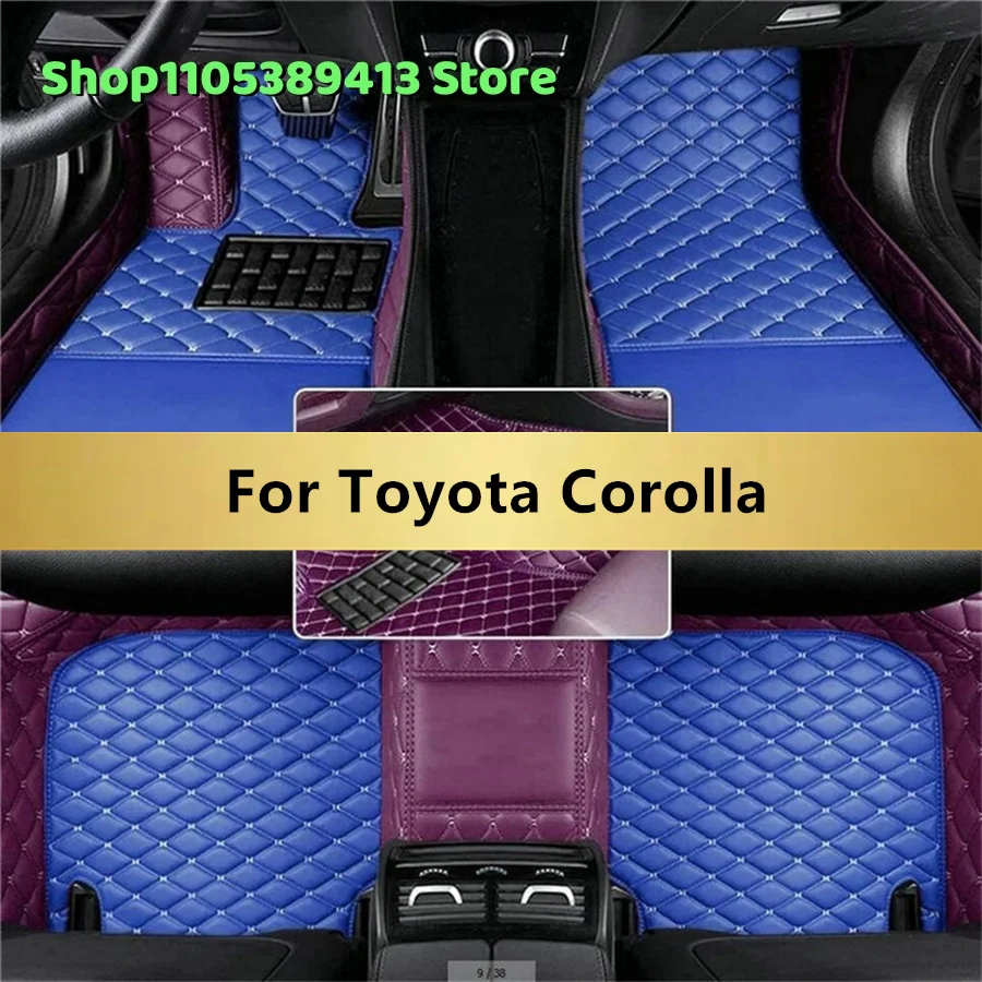 

Custom Car Floor Mats For Toyota Corolla 2019 2018 2017 2016 2015 2014 2013 2012 Car Mat Accessories Auto Mats Carpets Leather