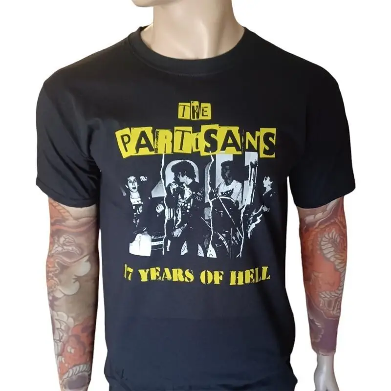 

Черная футболка The Partisans Band для фанатов Bt786
