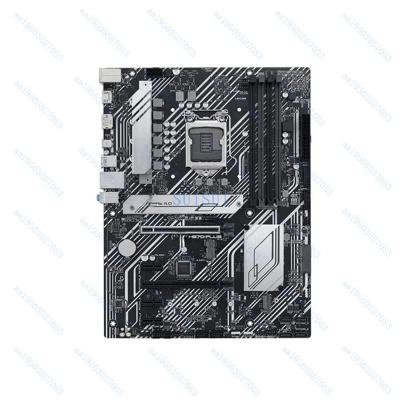 USED For ASUS PRIME H570-PLUS motherboard H570 LGA1200 2*DDR4 HDMI+DP Tested OK