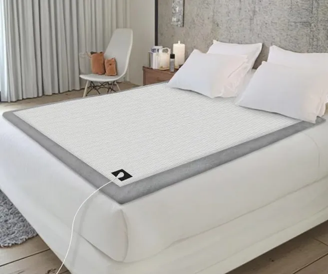 

Warm and Comfortable Improve Sleep Silver Fiber Organic Cotton Flannel Anti-Static Grounding Blanket