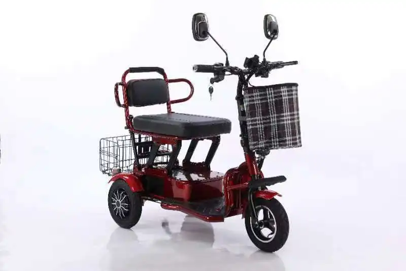 

New Lightweight Adult Foldable Car Electric Tricycle for The Elderly Mini and Small