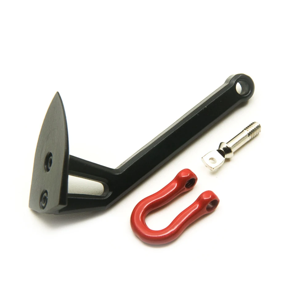 Simulation Metal Shovel Shape Winch Ground Anchor For 1/10 Axial SCX10 RC Rock Crawler Car Decoration Accessories