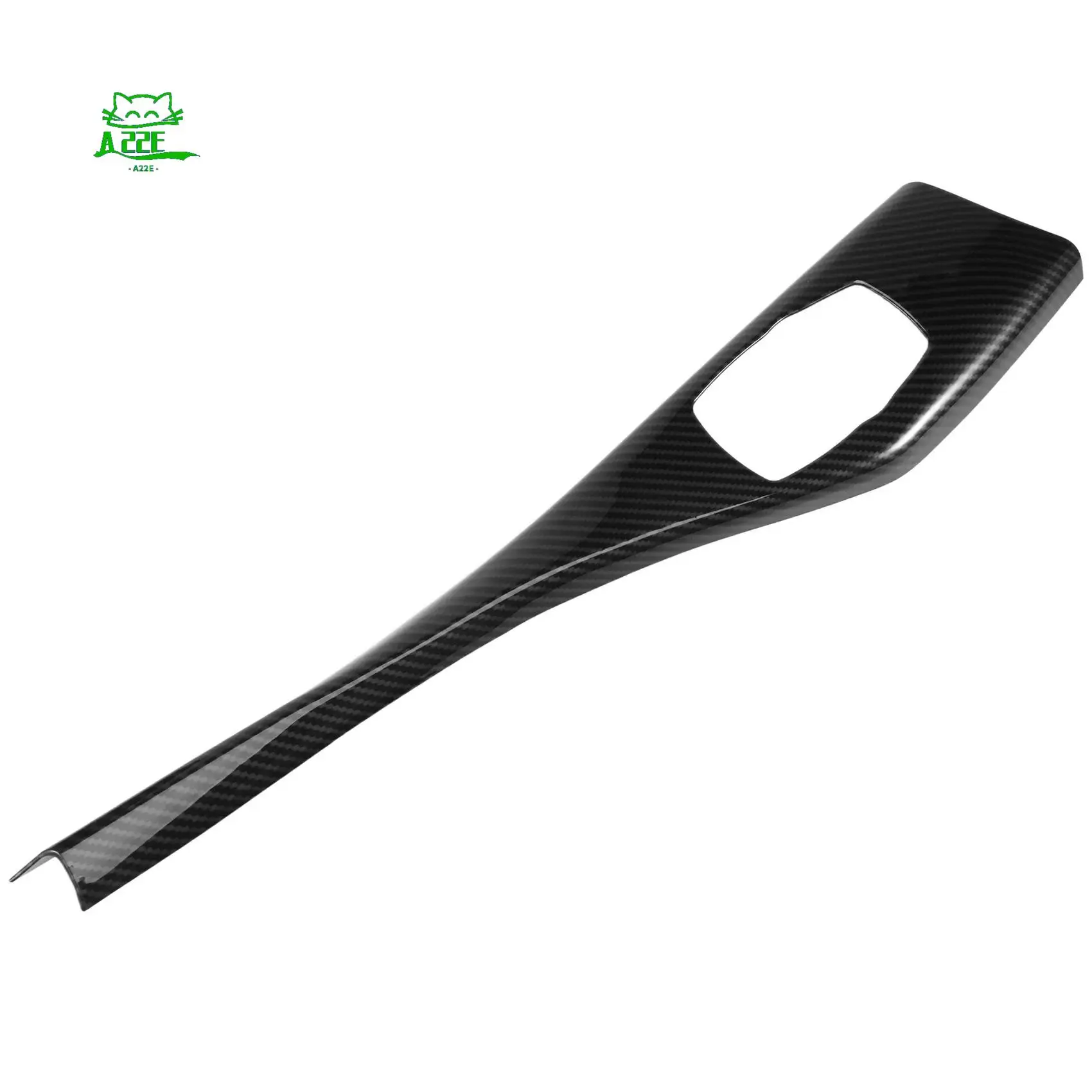 A22E-For BMW 1 Series F20 F21 2012-2018 2 Series F22 F23 Carbon Fiber Central Control Multimedia Button Panel Frame Cover LHD