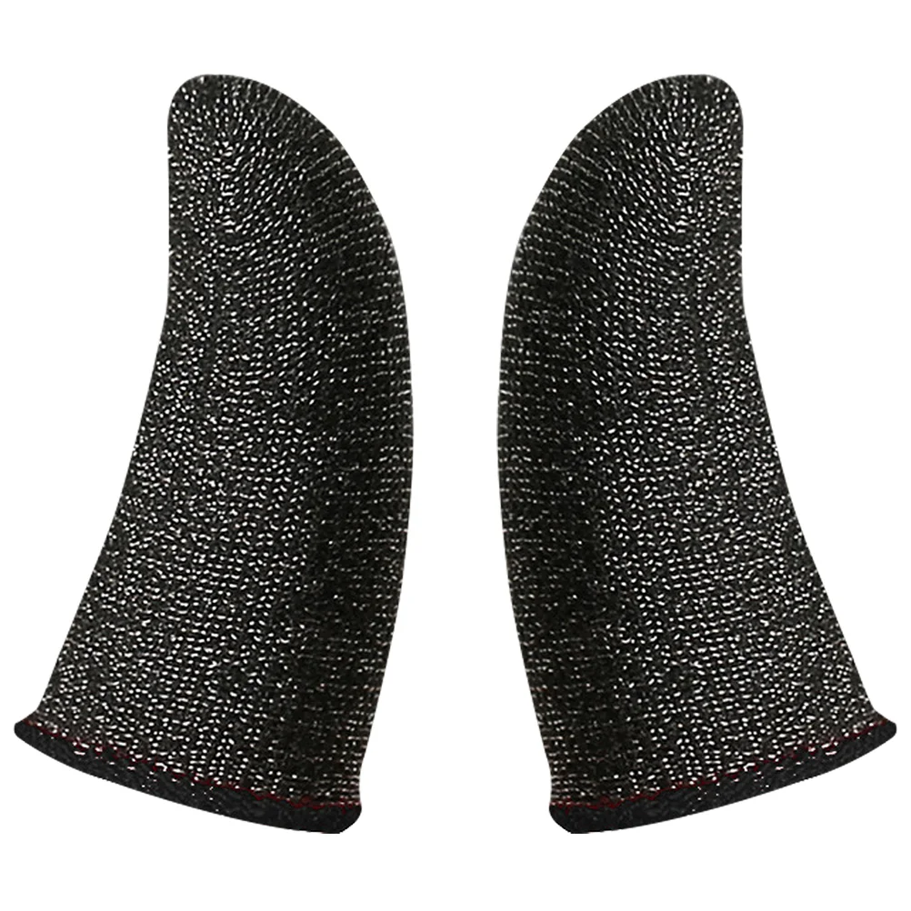 2 Pcs Guitar Finger Cots for Children Thumb Protector Covers Protection Tips Bowling Protectors Ukulele Sleeves Sports Fiber