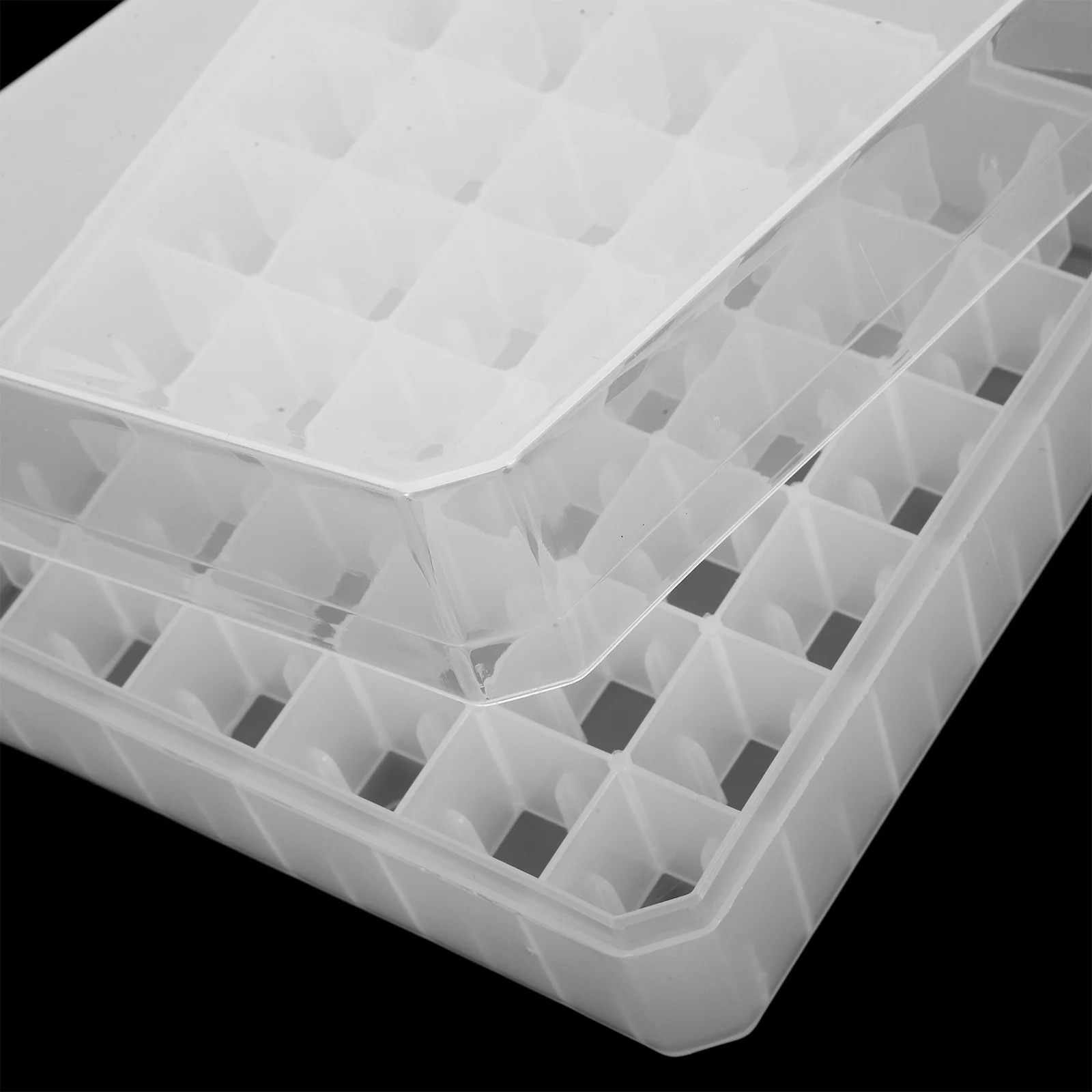

36-Grid Tube Storage Box Laboratory Cryogenic Storage Holder Freezer Organizer for Microcentrifuge Tubes