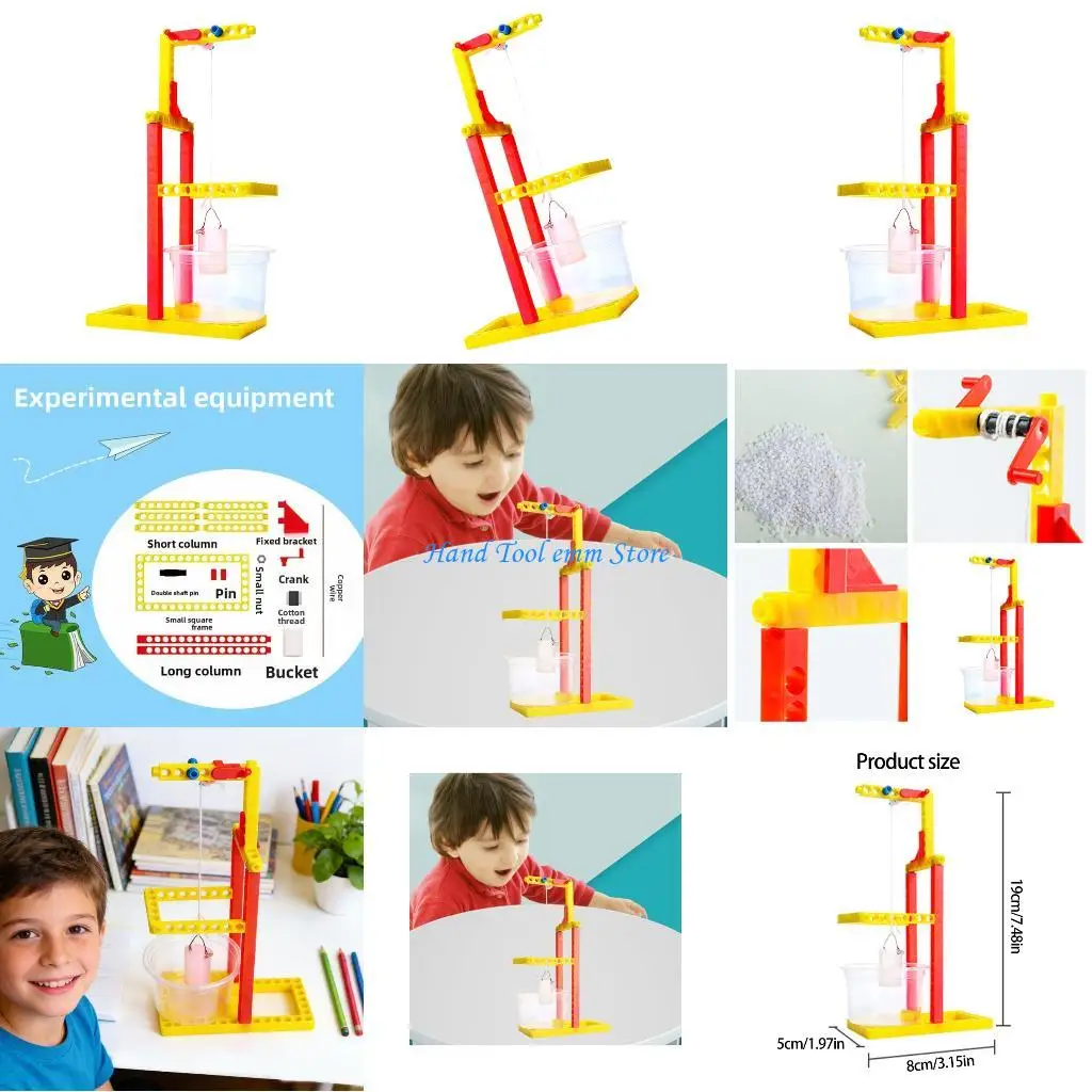 

H37F Educational Physics Toy Model Set for Building Simple Machines Concepts Learning