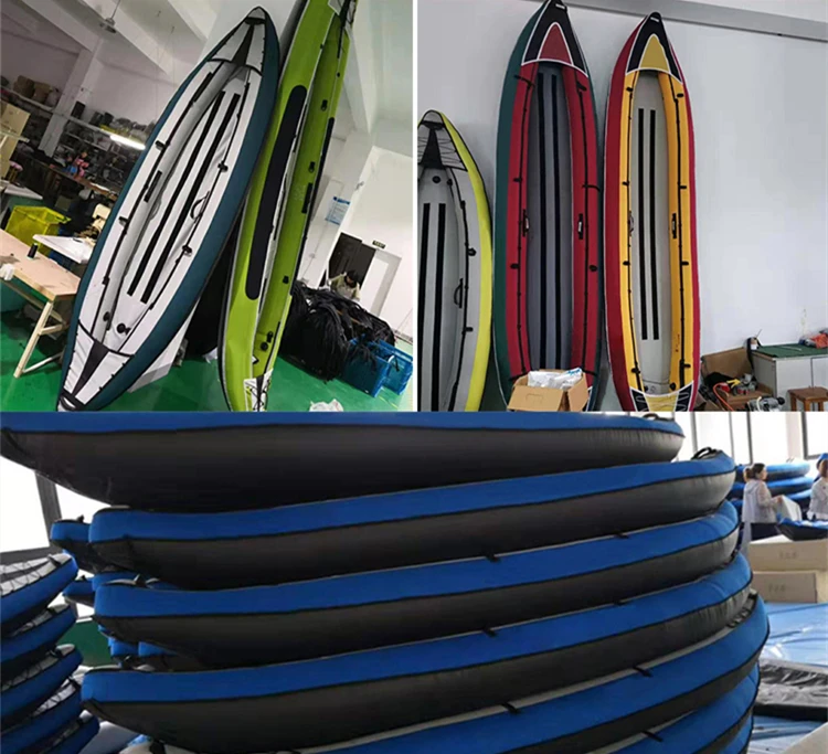 Image 6: Kayak gonflable, bateau à rames, portable et léger, kayak en drop stitch à vendre