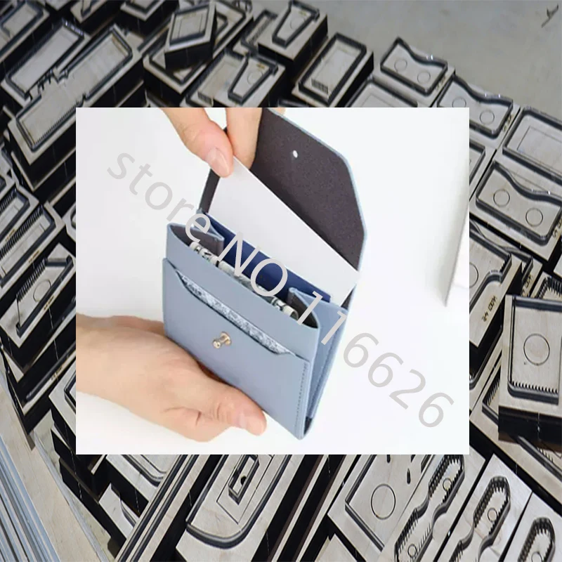 Knife Mold for DIY leather craft carholder wallet cutting dies 10x9x1cm