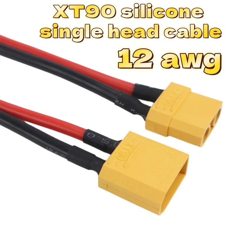 

with silicone wire 12AWG, suitable for dual extension batteries of RC Lipo battery motors 10Pairs XT90 connector plug cable