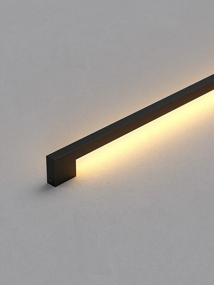 

Nordic Minimalist Modern Designer 110V 220V LED Wall Lamp Living Room Hotel Aisle Corridor Bedroom Bedside Long Light