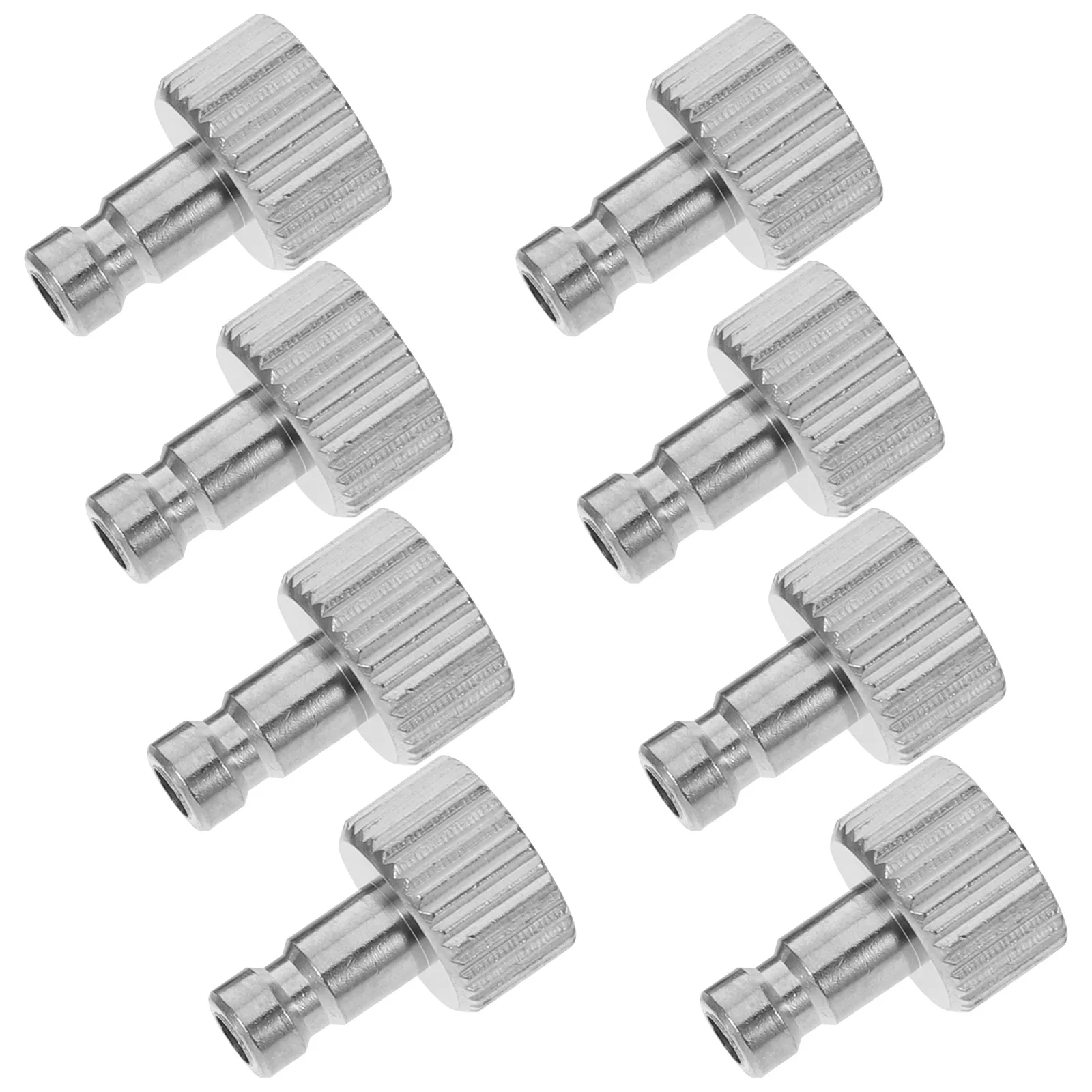 

8Pcs Airbrush Threaded Hose Fitting Quick Release Coupling Compact Lightweight Connector for DIY Painting Use