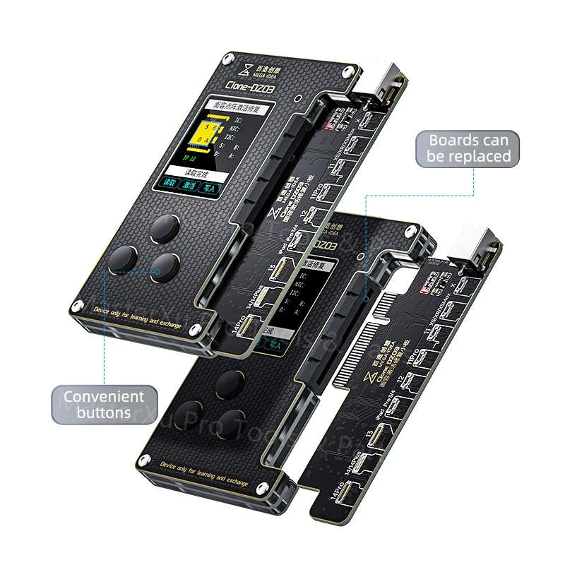 Qianli Mega DZ03 Non Removal/Welding Battery Flex Cable Tag On For iPhone X XR XS 11 12 13 Battery Cell Repair