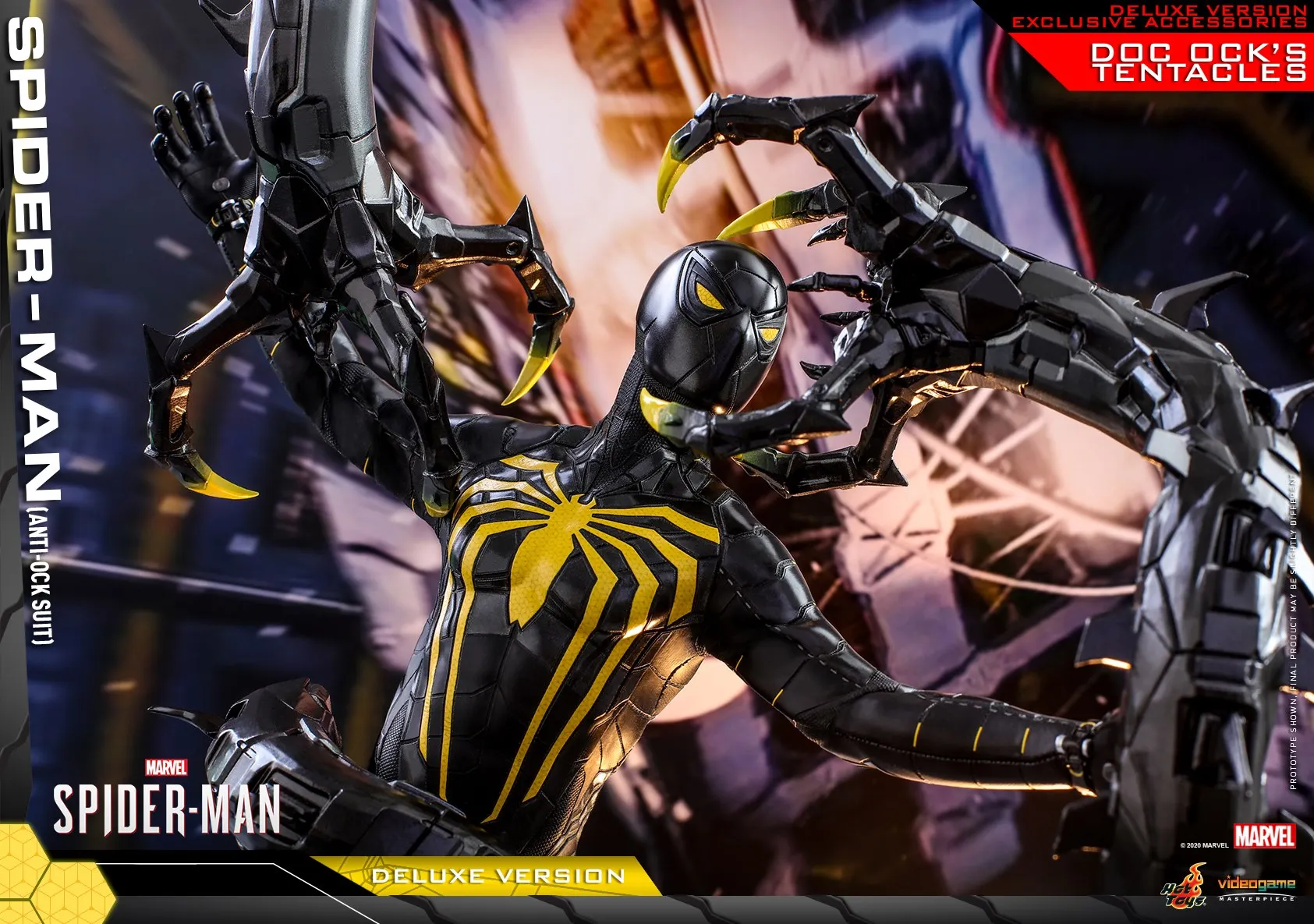 Original Hot Toys 1/6 Spiderman Action Figure Spider-Man Anti-Ock Suit HT Vgm44 Statue Collection Spider Man Figures Toy Gift