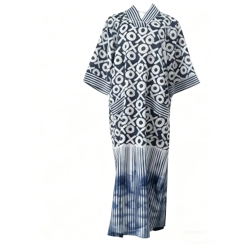 

Африканские платья больших размеров для женщин 2025: Весенне-осенние африканские платья с V-образным вырезом, рукавом до локтя, для свадеб, вечеринок, вечерние длинные платья-робы и наряды