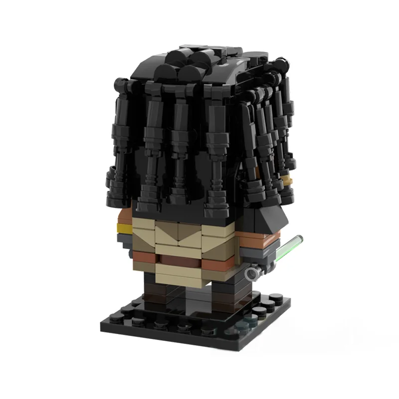 253pcs MOC Quinlan Vos Brickheadz Star Battle Model Building blocks Architecture toys Assemble creative idea Christmas gift Kids