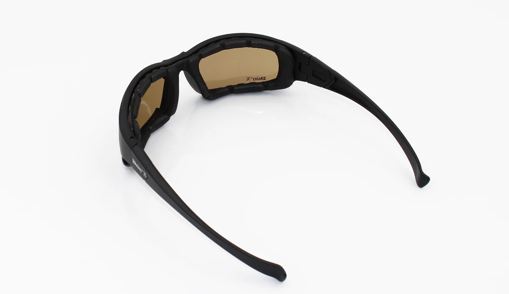 Daisy X7 Brille für Herren, Militär-Sonnenbrille, polarisiert, kugelsicher, für Airsoft, Schießen, Gafas, Rauchglas, Motorrad- und Fahrradbrille – Detail 5