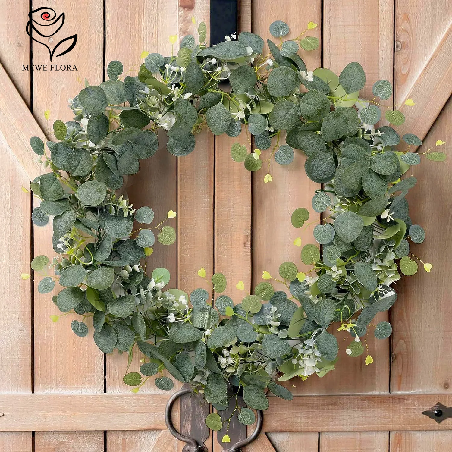 1pc Artificial Vine Garland Rattan Fake Eucalyptus Leaves Gypsophila Hanging Vines Wedding Decoration Wall Backdrop Home Decor