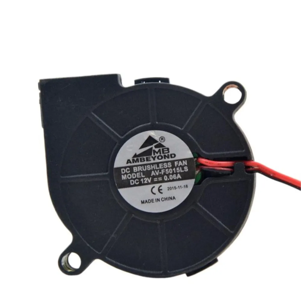 New Original AV-F5015LS 5cm 12V 0.06A Universal 5015 Humidifier Dedicated Fan Centrifugal Turbo Blower Cooling Cooler