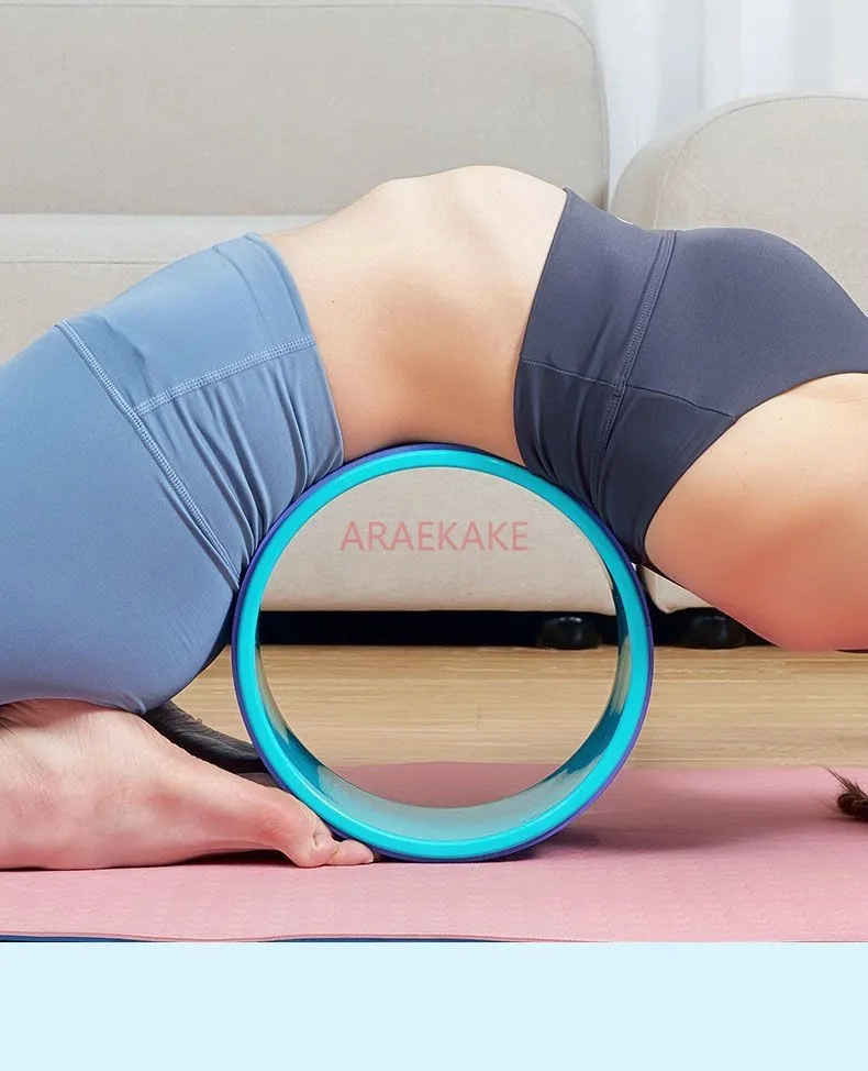 Yoga Roll Back Wheel Yoga Wheel Beginner Professional Back Bend Roller Roller Backpull Widening Yoga Ring