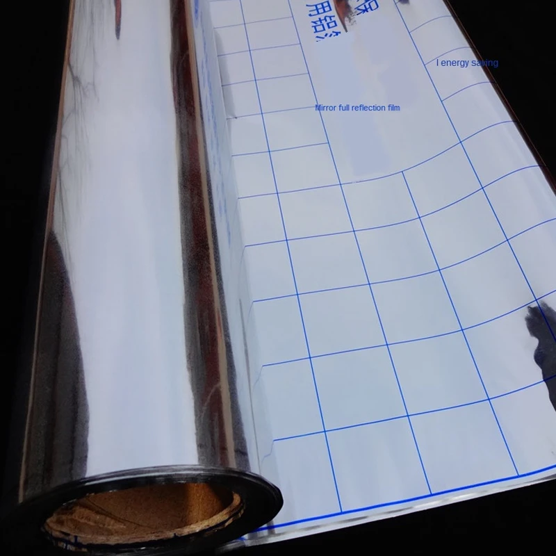 0.03mm/0.06mm Electric Underfloor Heating System Aluminum Foil Insulation High Quality Mirror Reflection Film 2m2/lot