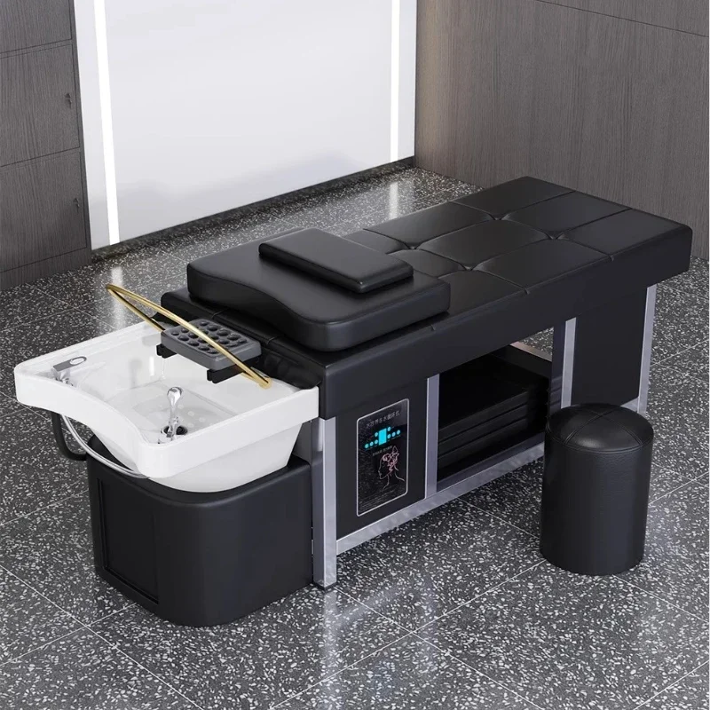 

Стилист Парикмахерская Стулья для шампуня Голова Спа Роскошный табурет Парикмахерская Стулья для шампуня Стрижка Мебель для домашнего салона Sillas Lsxtc