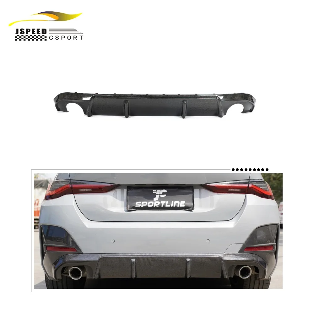 

Подходит для задних диффузоров из углерода. Подходит для BMW 4 серии 2021 + G26 420I, 430I, 435I, M440I 4-дверный 2021-2022 гг.