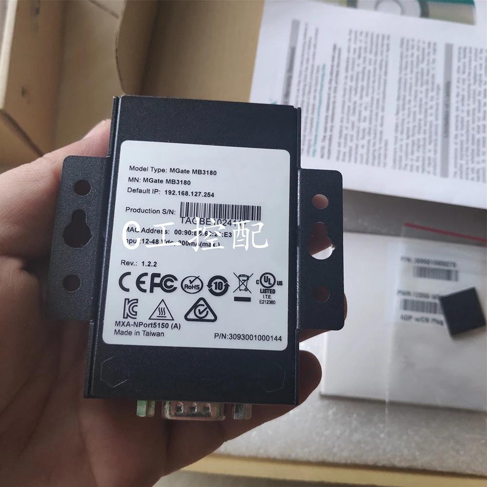 MGate MB3180 For MOXA 1-port standard Modbus gateway MGate