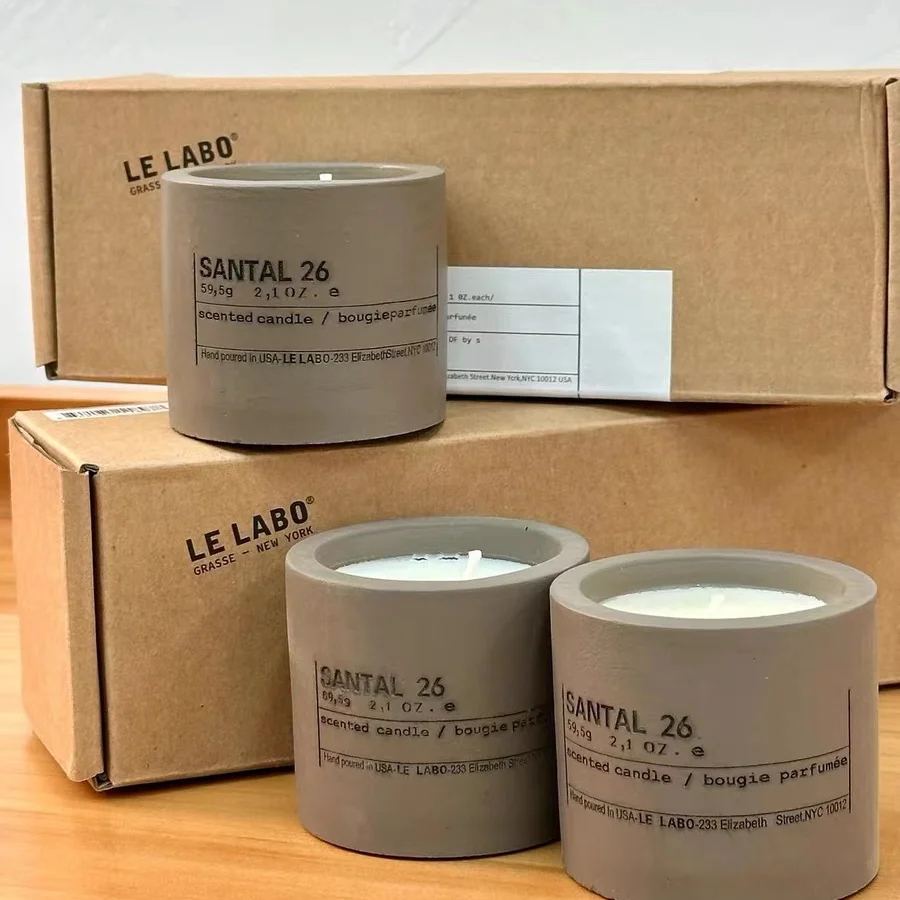 Imagem -05 - Vela Perfumada de Laboratório com Frasco de Concreto Velas de Aromaterapia Difusor de Fragrância Estilo de Indústria Decoração de Casa 26 Pcs