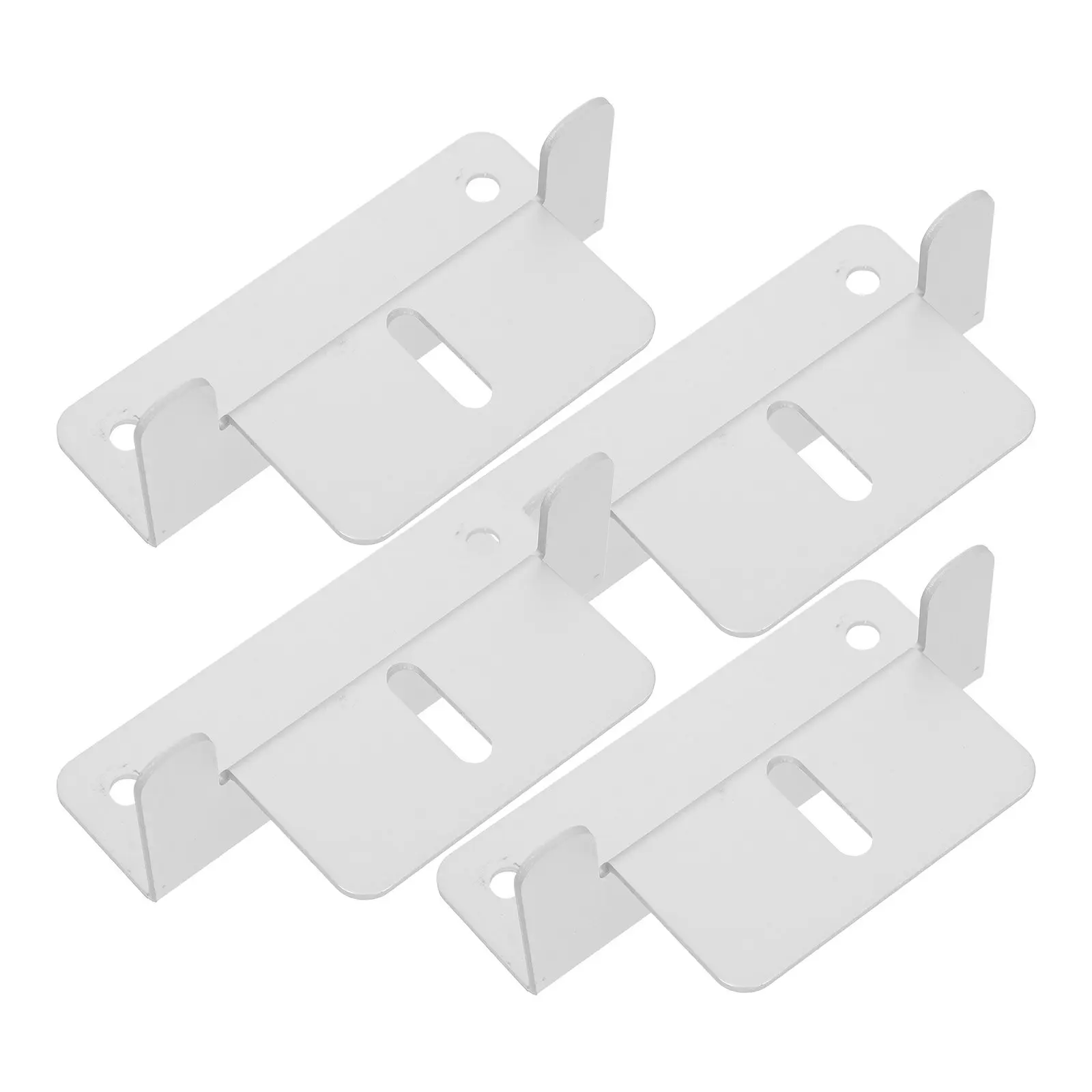 4Pcs Rv Z Solar Panel Brackets Aluminum Mounting Kit for Boat Trailer Roof DIY Installation Solar Support Hardware