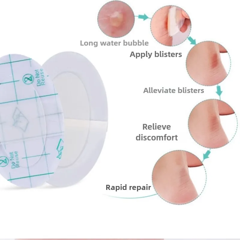 5 ชิ้นที่มองไม่เห็น Blister Gel สติกเกอร์สําหรับรองเท้าส้นสูง Anti Blister กันน้ําเบาะรองนั่งรองเท้าใหม่ Pain Relief Protector