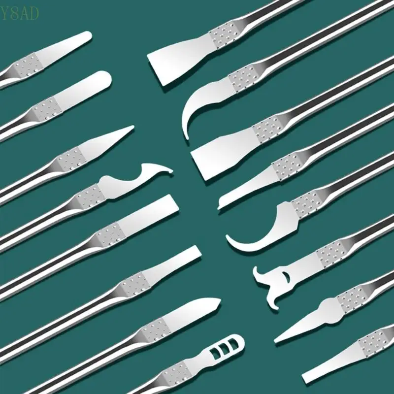 Y8AD 8PEECES METAL PRY Набор инструментов для Precies Electronics Repair для процессора и IC Chip