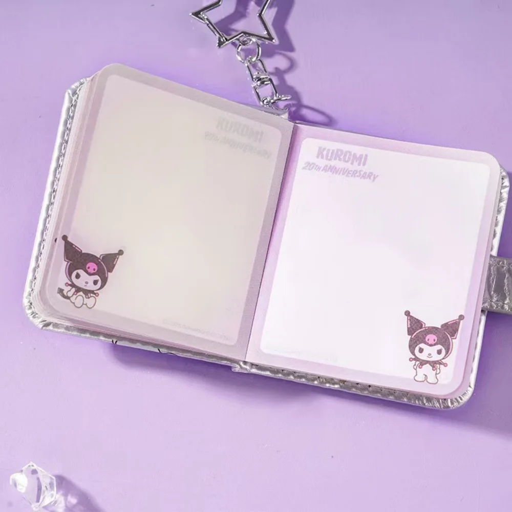 Genuine Sanrio Kuromi Mini Notebook Creative Student Portable Cartoon Planner School Stationery Supplies Birthday Gift For Girls