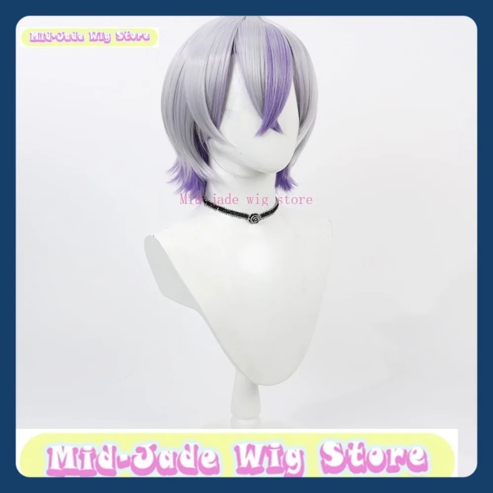 Peruca de jade médio loja touken ranbu taikogane sadamune peruca anime jogo rpg festa de halloween peruca sintética