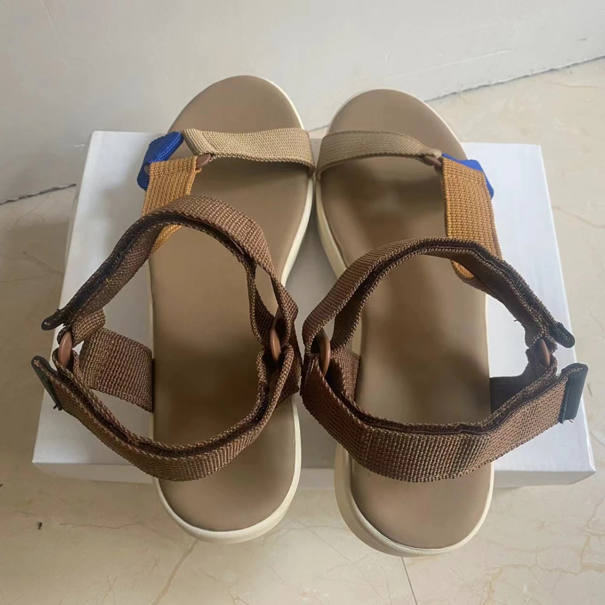 Summer Flat Women Shoe Hemp Rope Set Foot Beach Sandals Outdoor Lightweight Girls Casual Shoes Large Size Women Platform Sandals