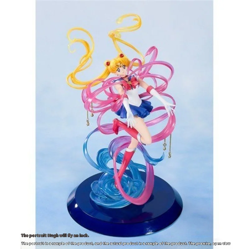 Sailor Moon Crystal Power Transformation Kawaii Anime Action Figure Girl Figurines Pvc Girl Model Doll Statue Toy Decor Kids Toy