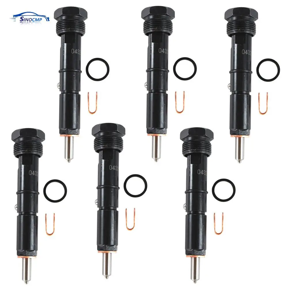 

6 PCS 650HP Fuel Injectors 0432133864 For Dodge 12V 5.9L Marine 300 Fuel Supply System Car Engine Replace Parts Auto Accessories
