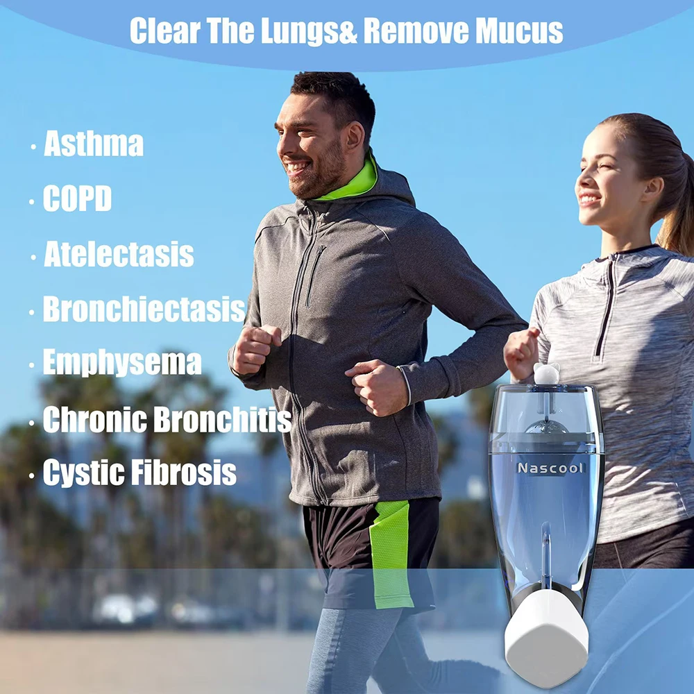 

Sonmol Nascool Mucus Removal Device, Mucus Clearance Aiyway Clear Lung Expander Phlegm Loosen Breathing Trainer Mucus Trainer