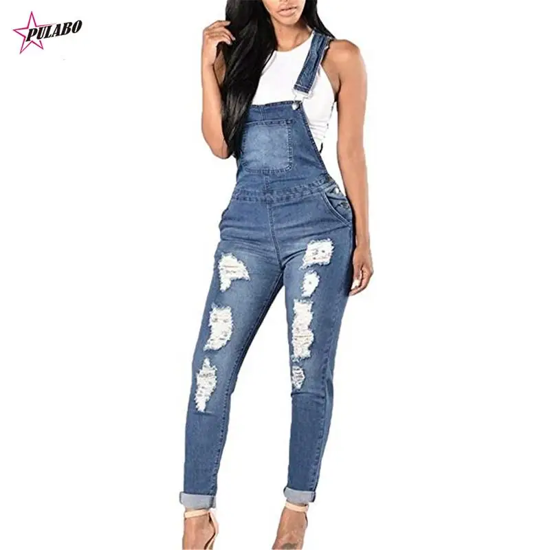 y2k Summer Womens Denim Jumpsuits Overalls Sexy Jeans ladies Spring Office Casual Pocket Pencil Pants Elegant Jeans Jumpsuit