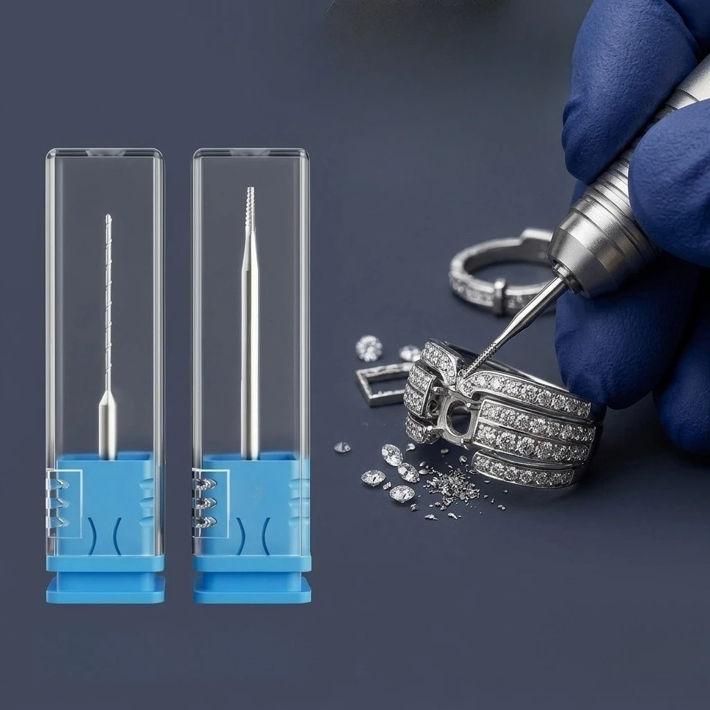 

Twist Drill Bits - Precision Tools for Fine Carving & Diamond/Gemstone Micro-Setting in Jewelry Making