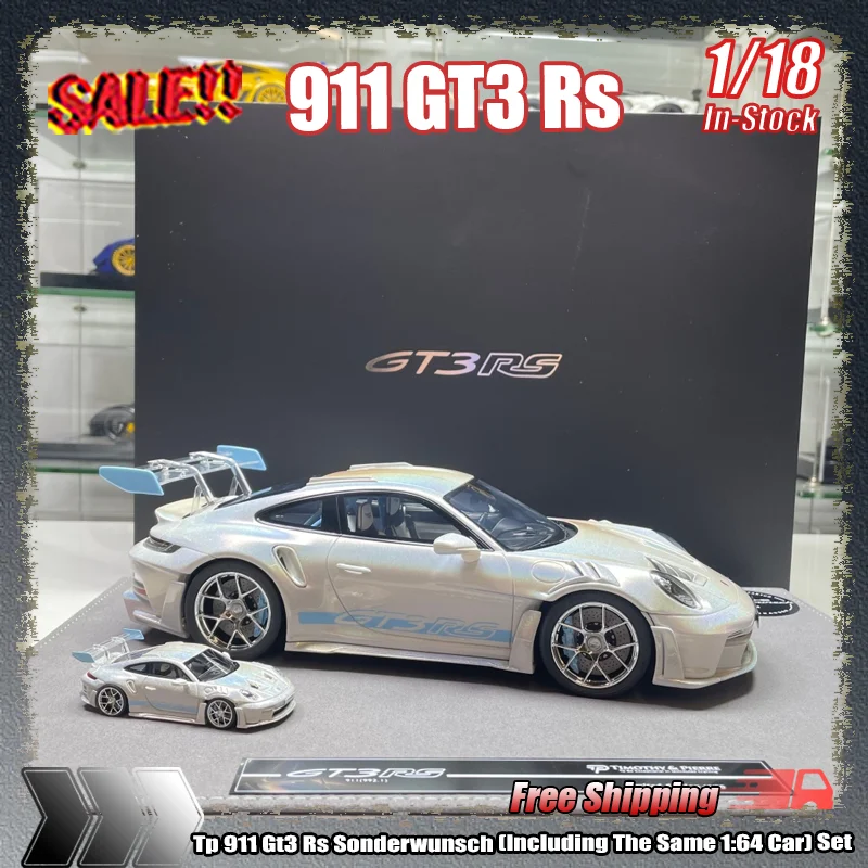 

В наличии Tp 1:18 911 Gt3 Rs Sonderwunsch (включая той самий автомобиль 1:64), набор миниатюрных моделей автомобилей из смолы, игрушка на заказ, подарочный орнамент