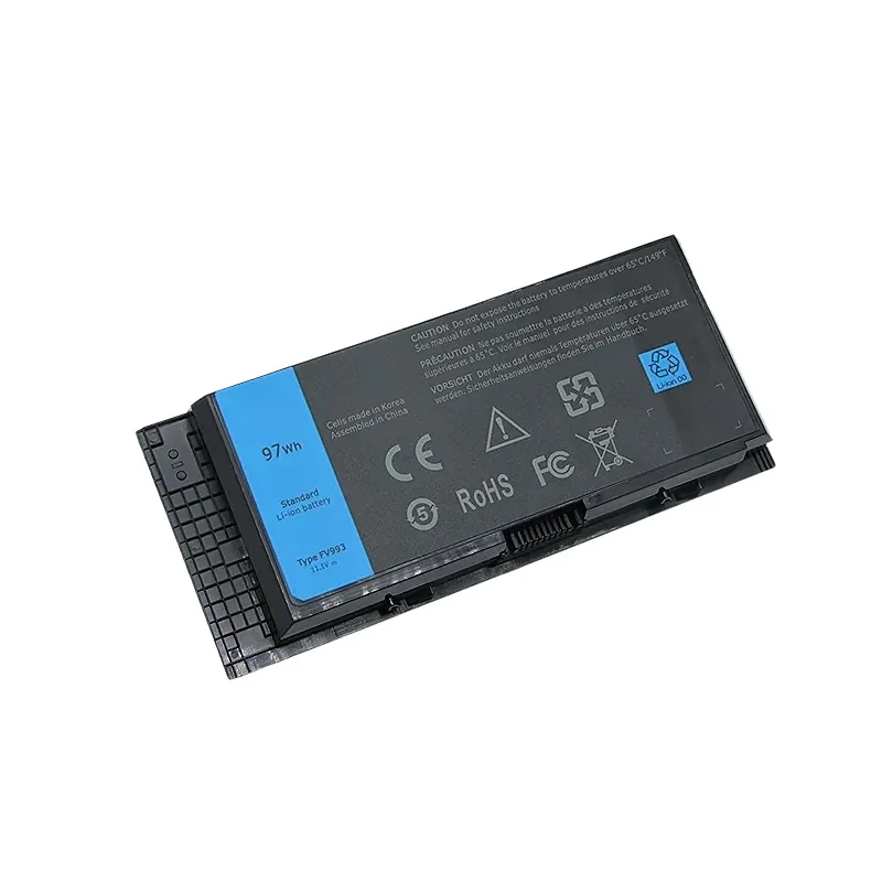 

New FV993 Laptop Battery for Precision M4600 M4700 M4800 M6600 M6700 M6800 Series 5V19F R7PND T3NT1 FJJ4W N71F