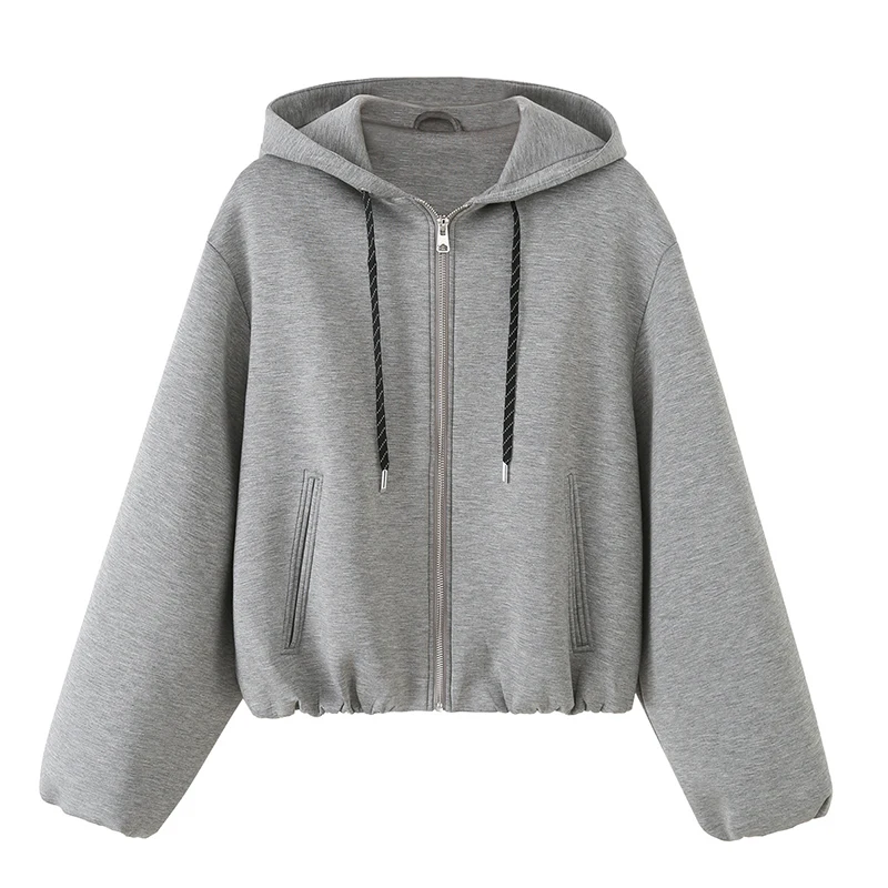 Autumn New Women's Hooded Sweatshirt 2026 New Fashion Autumn Loose Elegant Youth Pullover & Hoodie Chic Street Casual Sweatshirt