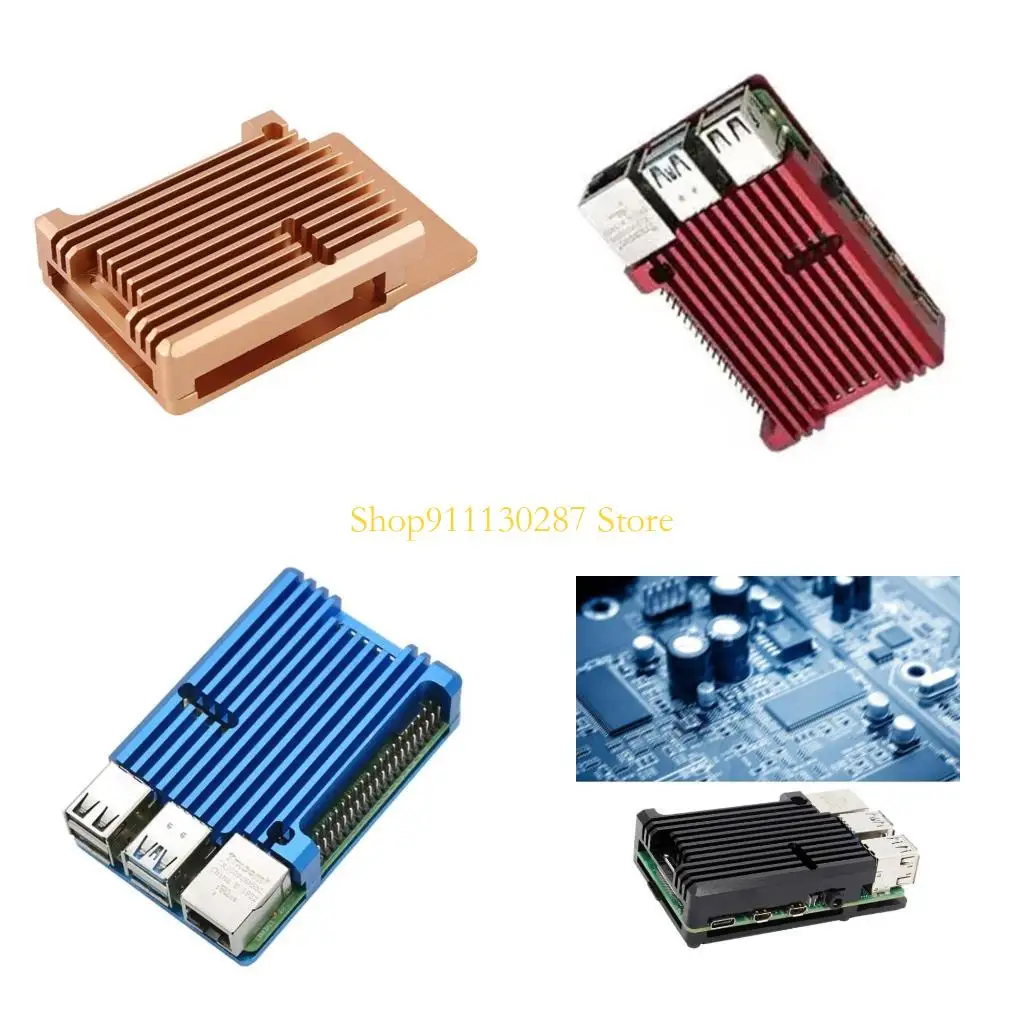

J1HC Aluminum Case with Passive Cooling, Easy Installation for 4B