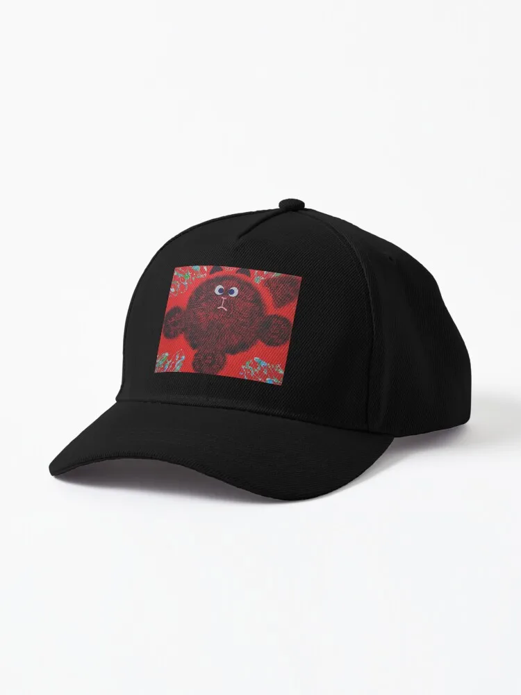 Splatter Cat Baseball Cap Sunscreen Male Hat Luxury Brand Caps Brand Man Caps Women's Beach Visor Men's