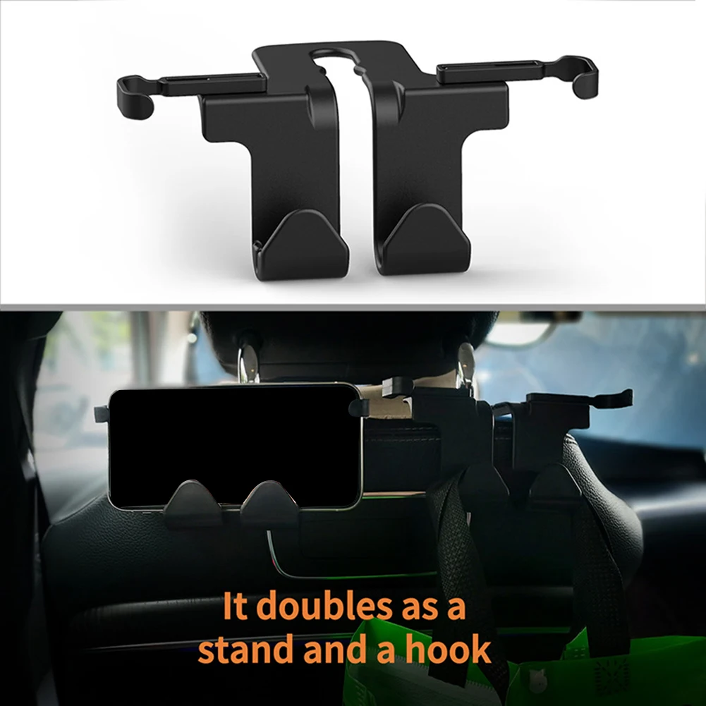 

Универсальный автомобильный держатель для телефона и органайзер, держите заднее сиденье, аккуратный крючок для автомобильного сиденья, крючок для спинки сиденья, ящик для хранения, держатель для телефона