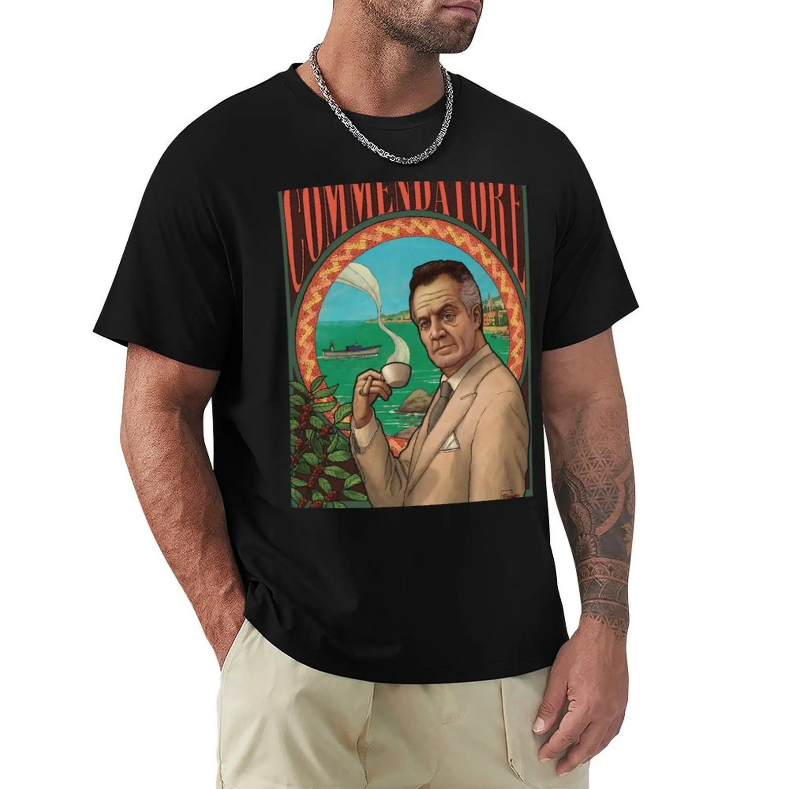 Commendatore - The Sopranos T-Shirt Holiday Party T-Shirt for Men