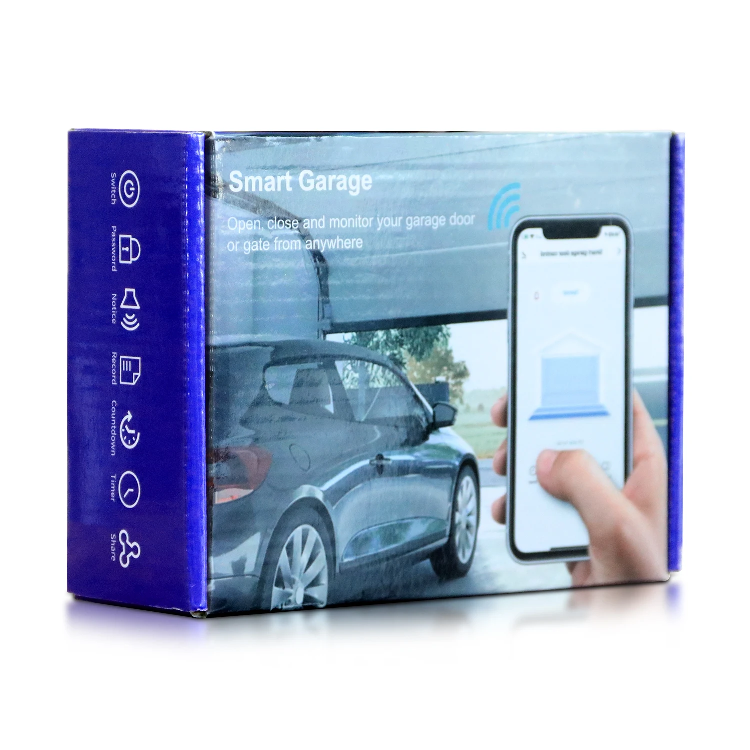 WiFi Switch Smart Garage Door Opener Controller Work With Alexa Echo Google Home SmartLife/Tuya APP Control No Hub Require